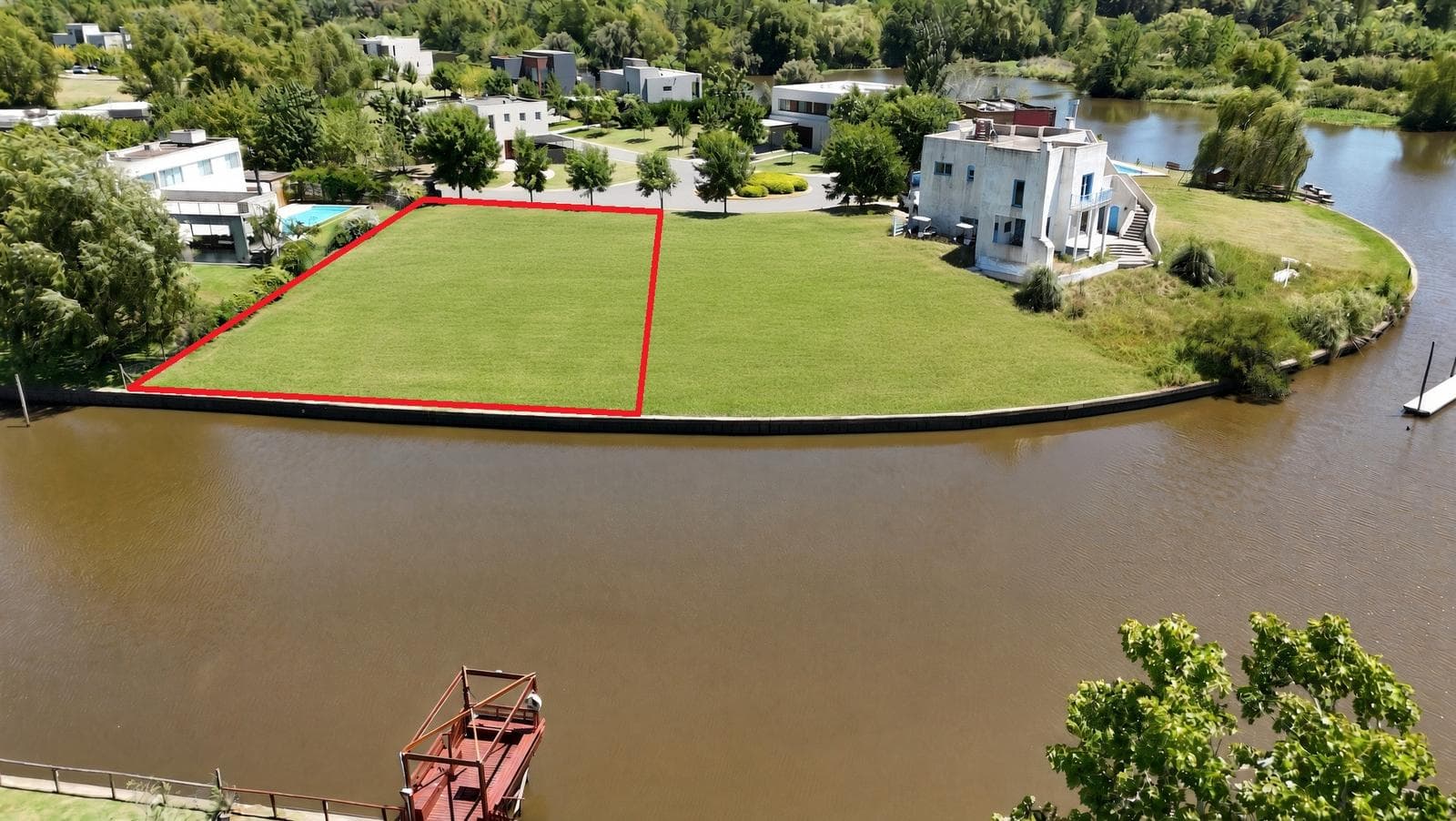 Venta Lote al Rio El Cazal Escobar
