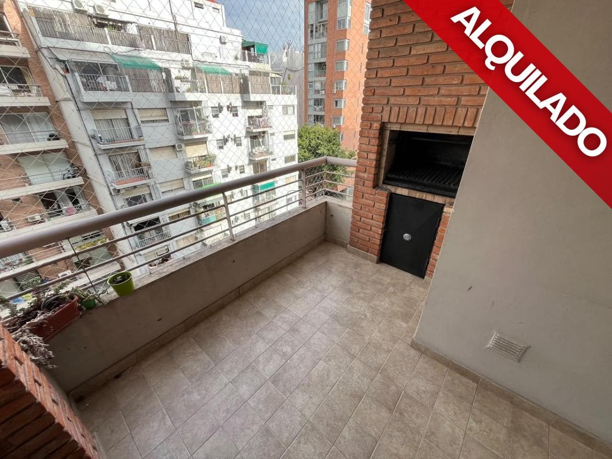 Núñez – 2 ambientes en edificio moderno con balcón, parrilla y losa radiante
