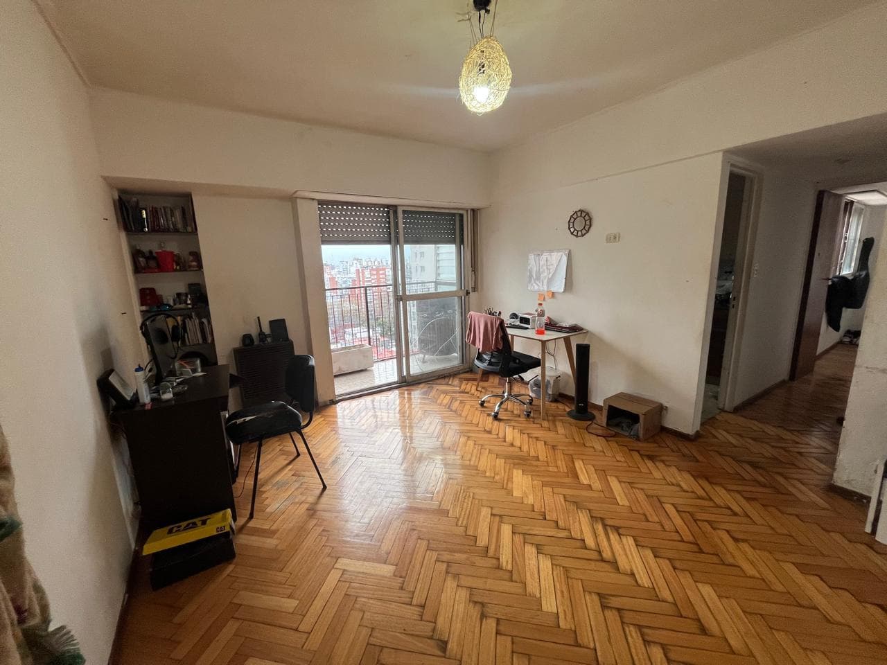 Belgrano – 2 ambientes en piso 15 con balcón, lavadero independiente y vista abierta