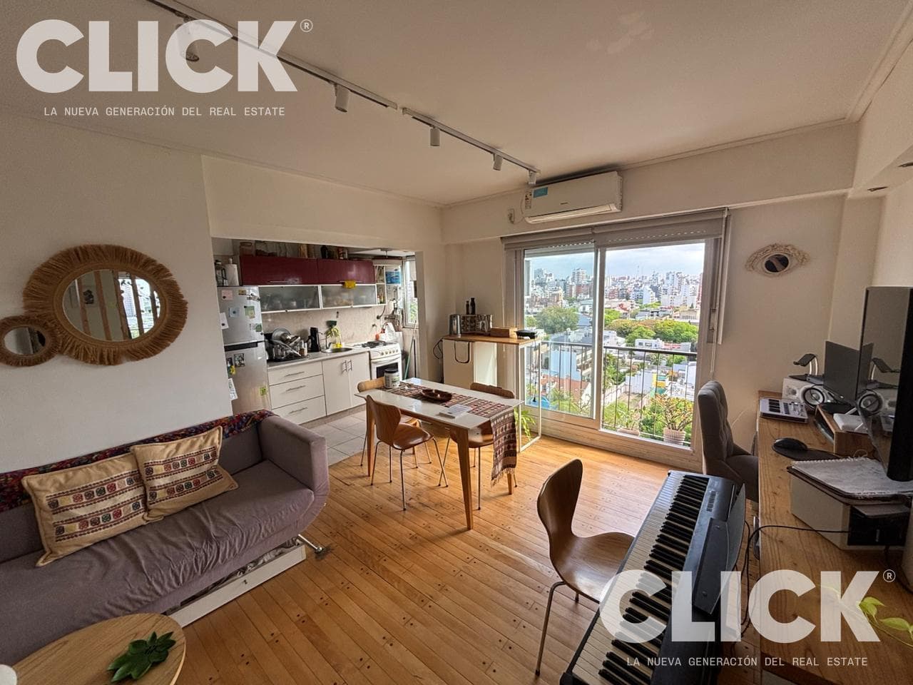Departamento en venta en Nuñez. Monoambiente divisible, piso alto