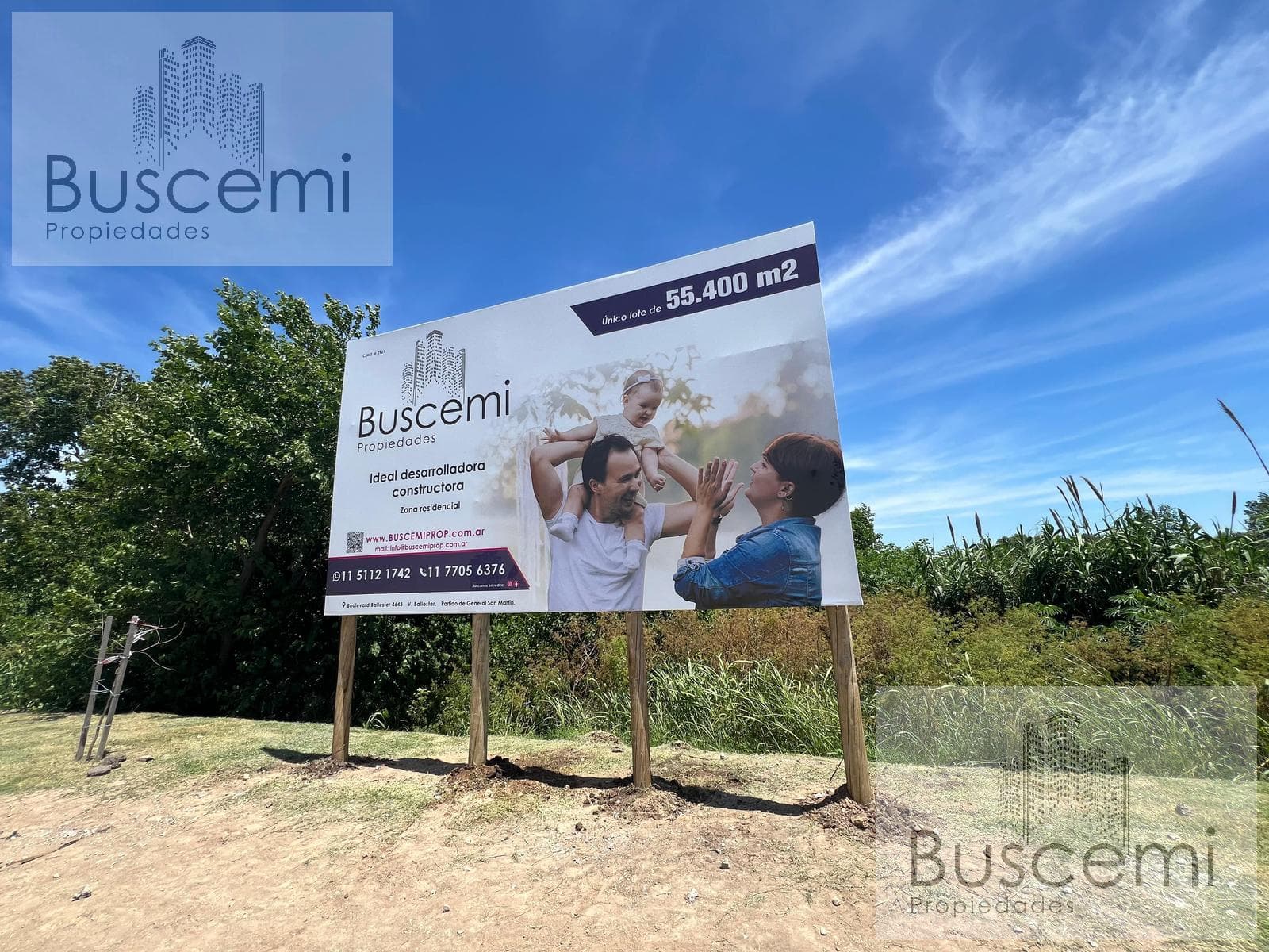 Terreno en venta para desarrollar 55.488 M2