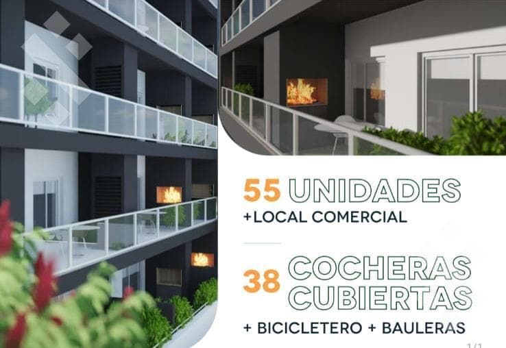 VENTA : DEPART 1 DORM C/ BALCON TERRAZA Y PARRILLA
